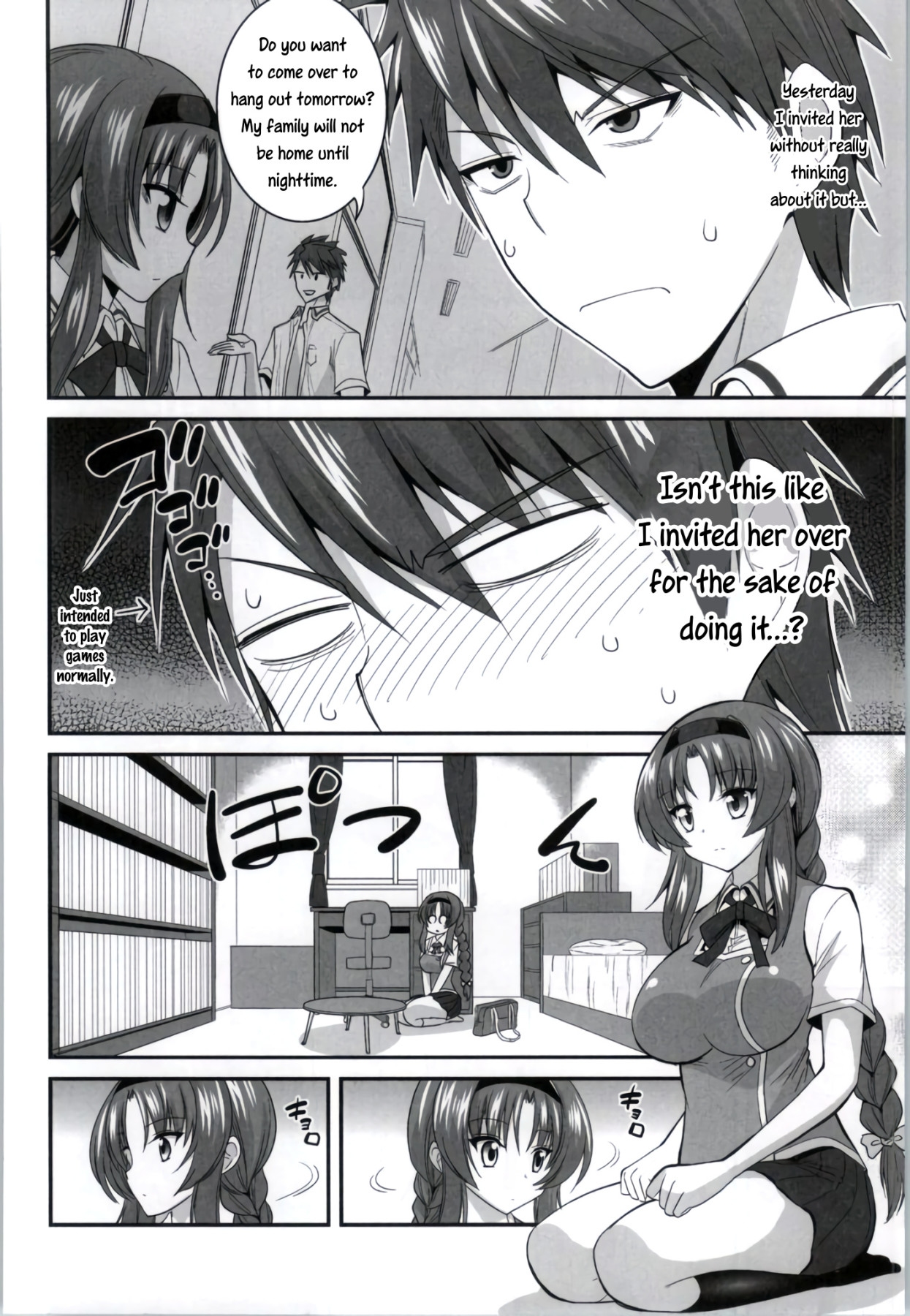 Hentai Manga Comic-I Started Dating Club President Takao-Read-3